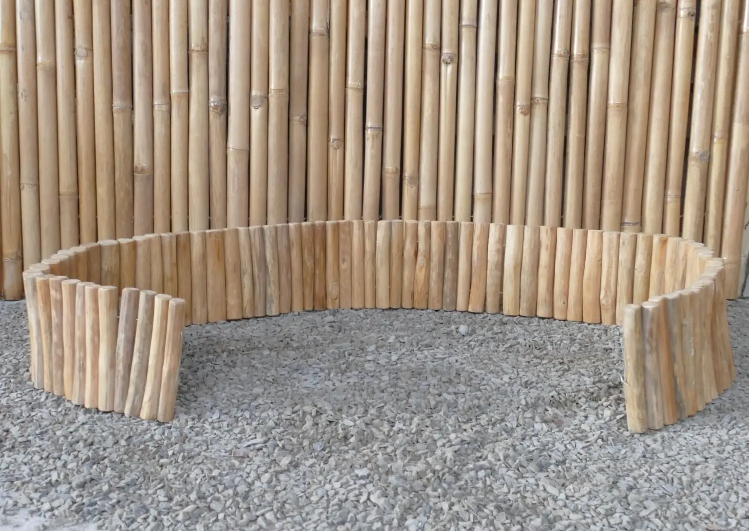 Artikelbild 10 des Artikels “Bordürenrolle aus Teakholzzweigen 250 x 20 cm aus SVLK-Teakholzzweig “